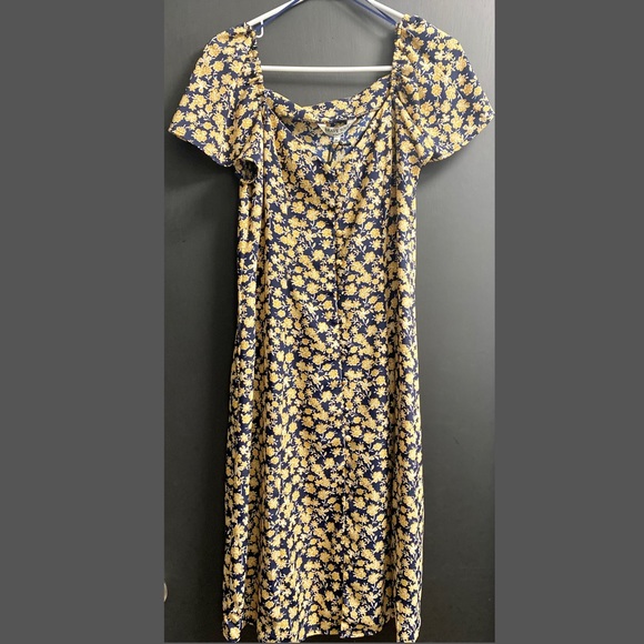 Nasty gal: Were Floral For It Square Neck Dress - Picture 2 of 3